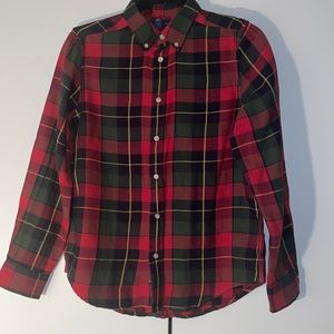 Polo Ralph Lauren (NWT) plaid button-down shirt for boys. Size L(14-16).